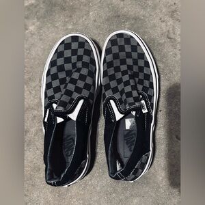 Vans Slip On Checkered Shoes